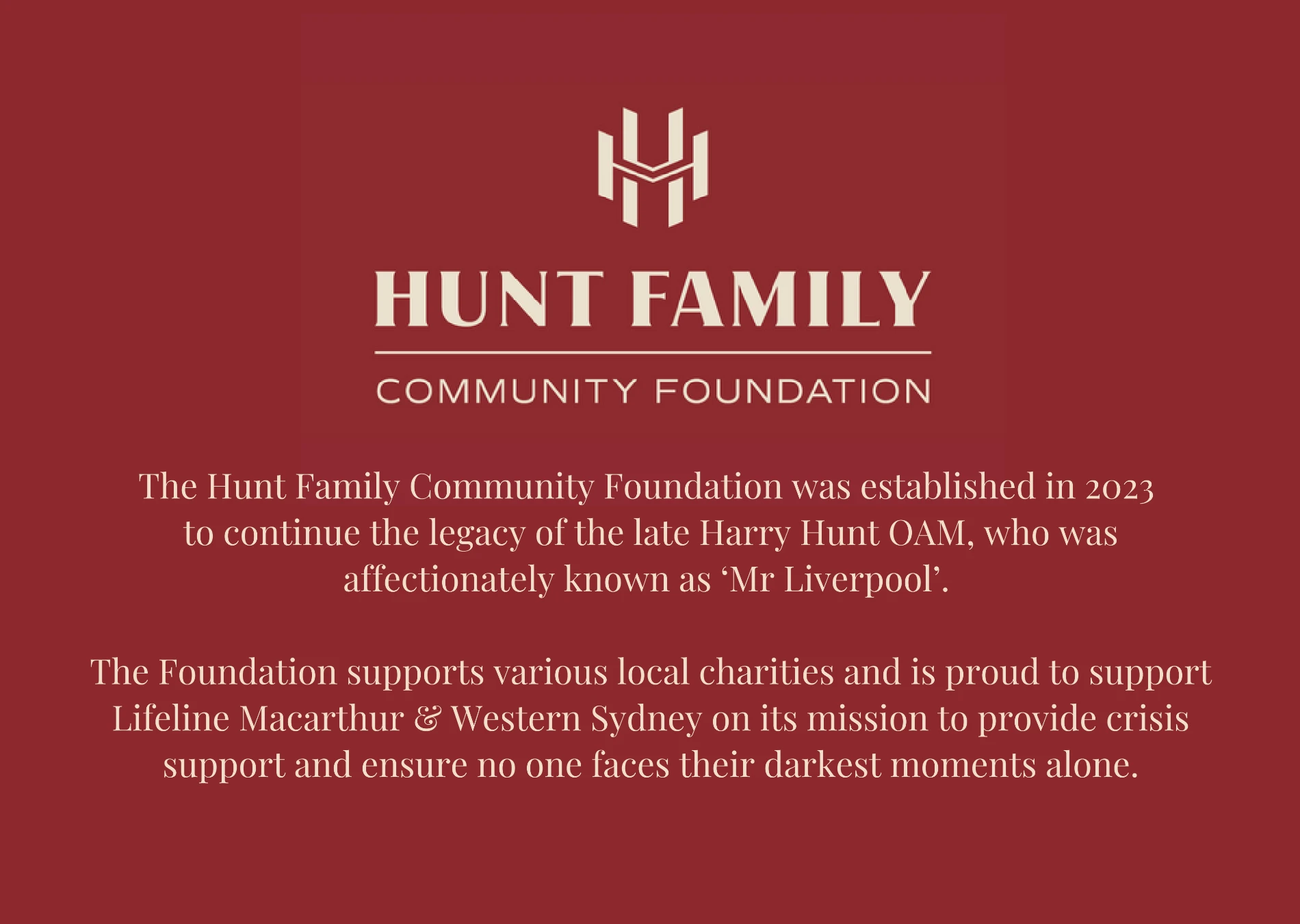 Hunt Family Community Foundation